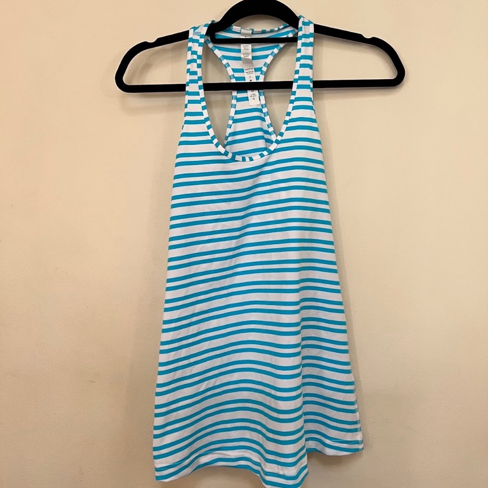 NWOT Lululemon Striped Workout Tank